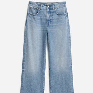 Madewell The Perfect Vintage Wide-Leg Crop Jean, size 25
